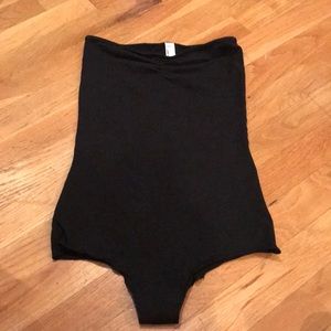 American Apparel Strapless Body Suit